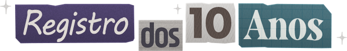 Registro dos 10 Anos